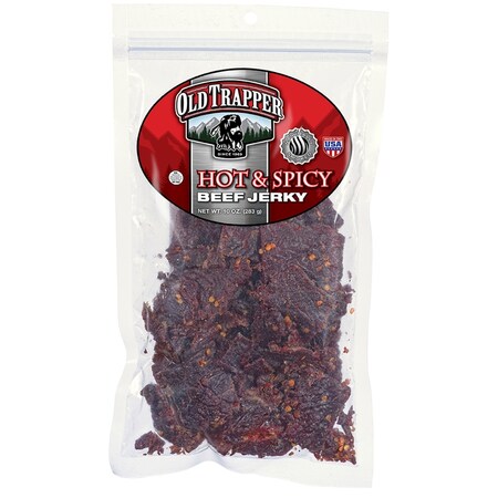 Old Trapper Beef Jerky Spicy 10Oz 22512T